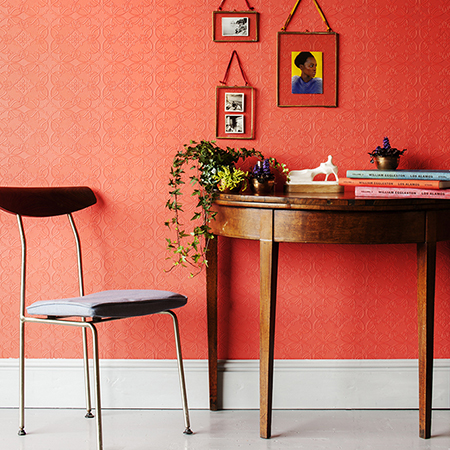 Обои под покраску Anaglypta Luxury Maxwell RD0671 фото в интерьере